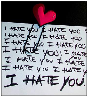 I abhor my Mom's new boyfriend and his son. Every time he talks to me it makes me want to kill myself. Sadly him and his son live with us.